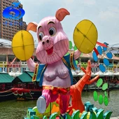 Ukrasni fenjer kineski horoskopski fenjer